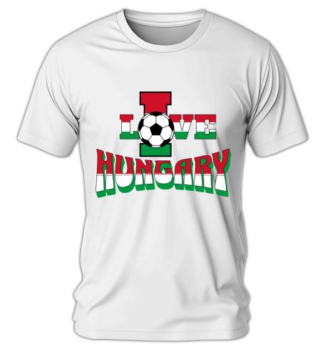 Live Hungary, focis, szurkolói póló - férfi póló