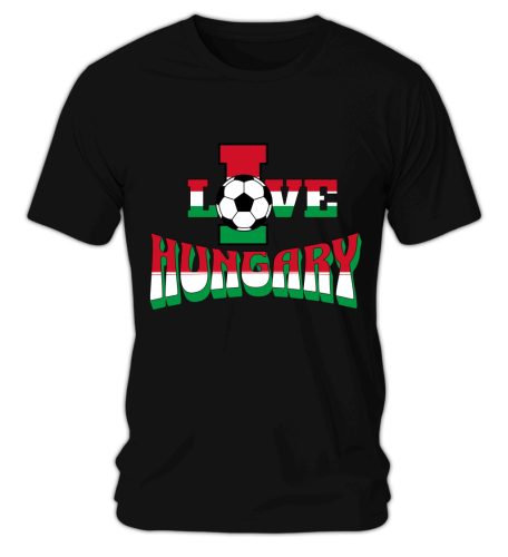 Live Hungary, focis, szurkolói póló - férfi póló