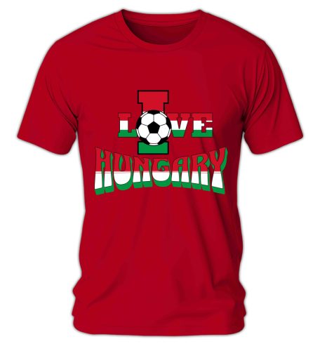 Live Hungary, focis, szurkolói póló - férfi póló
