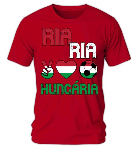 Ria, Ria, Hungária, focis, szukrolói póló - férfi póló