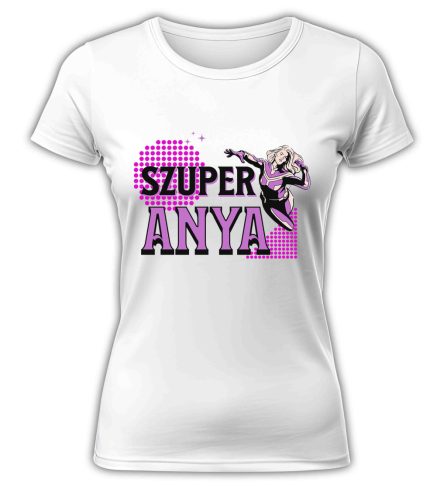 Szuper Anya - női póló