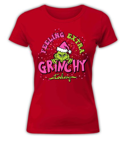 Feeling Extra Grinchy - női póló