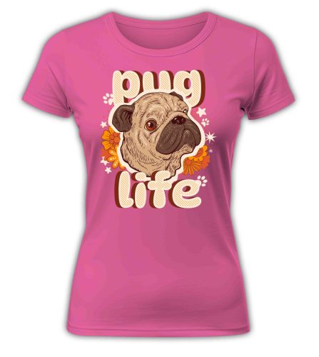 Pug Life - női póló