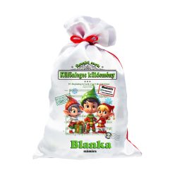   Három manós, névre szóló mikulászsák, jó/rossz jelöléssel