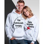 Páros kapucnis pulóver