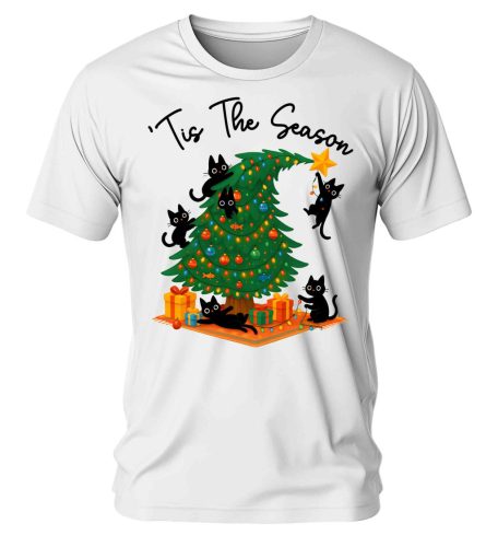 Tis the season, Cicás. Karácsonyi póló - férfi póló