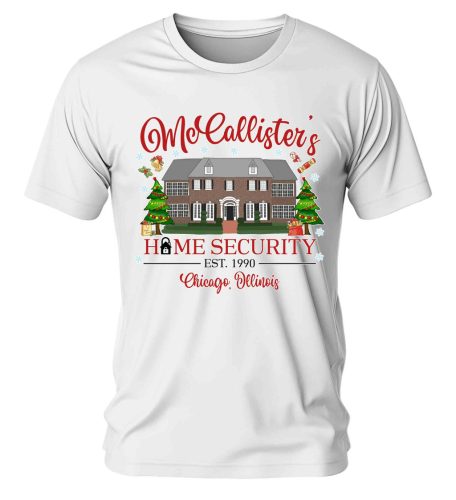 McCallister's home security. Karácsonyi póló - férfi póló