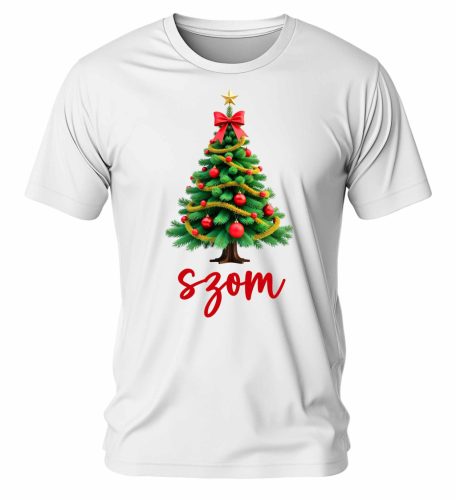 Fa-szom V2. Karácsonyi póló - férfi póló