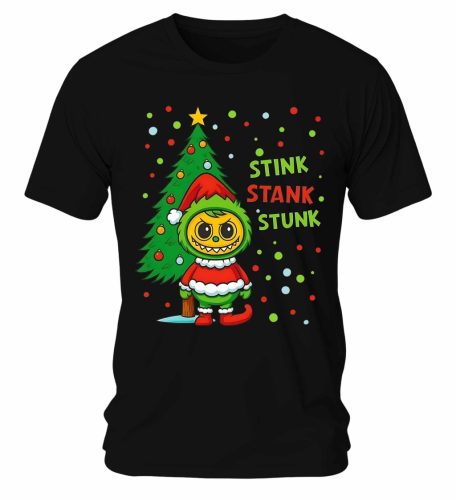 Grincsbubu Stink, Stank, Stunk. Karácsonyi póló - férfi póló