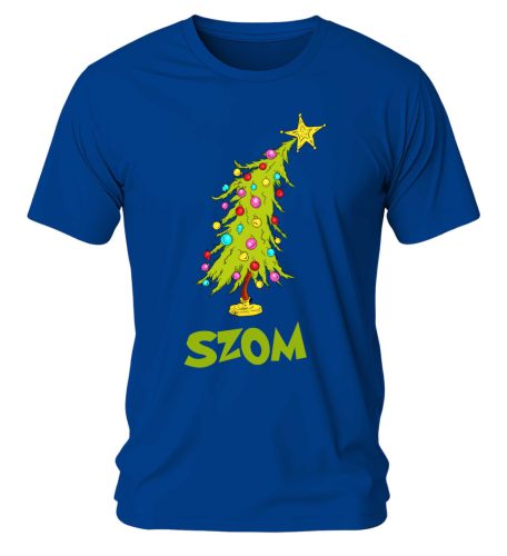 Fa-szom Grincs stílusú. Karácsonyi póló - férfi póló