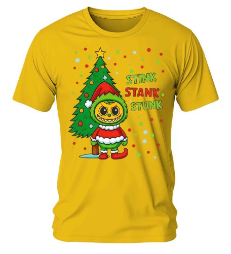 Grincsbubu Stink, Stank, Stunk. Karácsonyi póló - férfi póló