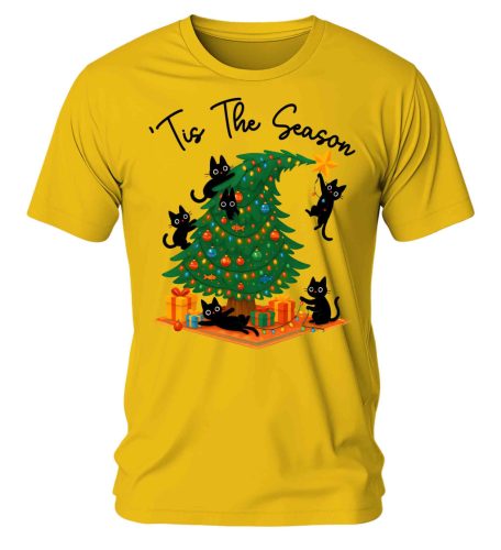 Tis the season, Cicás. Karácsonyi póló - férfi póló