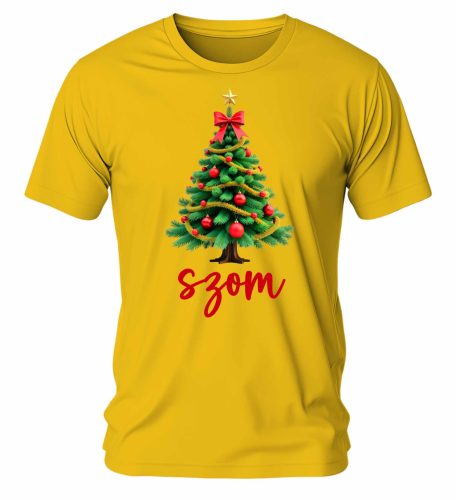Fa-szom V2. Karácsonyi póló - férfi póló
