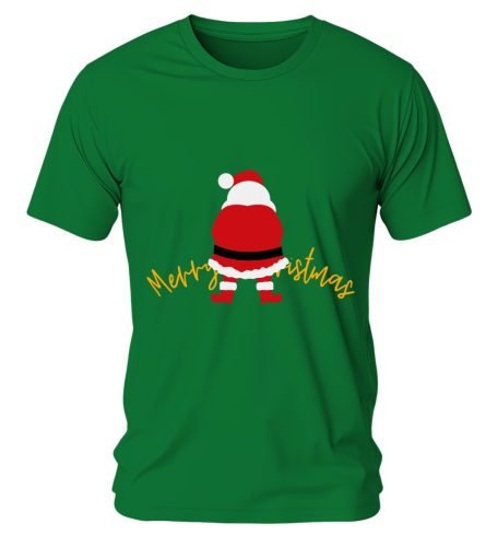 Merry Christmas, pisilő mikulás. Karácsonyi póló - férfi póló