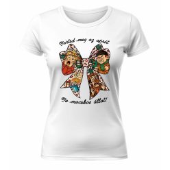   Tartsd meg az aprót, Te mocskos állat! Masni verzió. Karácsonyi póló - női póló