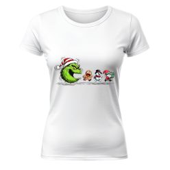 Grincs Packman. Karácsonyi póló - női póló