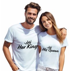 Her King/His queen - páros póló