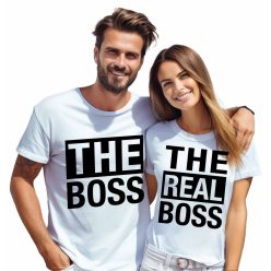 The Boss/The real Boss - páros póló