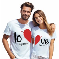 Love together/forever - páros póló