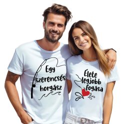 Egy szerencsés horgász - páros póló