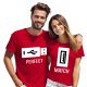USB perfect match - páros póló