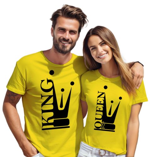 King/Queen 03 - páros póló