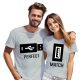 USB perfect match - páros póló