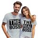 The Boss/The real Boss - páros póló