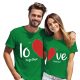 Love together/forever - páros póló