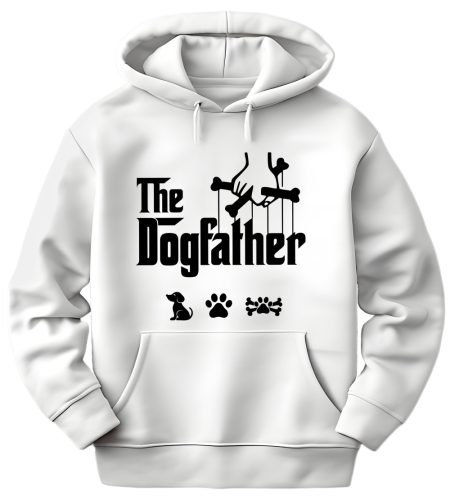 The Dogfather - unisex kapucnis pulóver