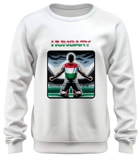 Hungary stadion, foci drukker - unisex szurkolói pulóver