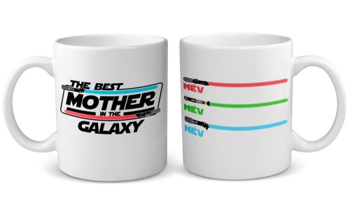 The Best Mother in the Galaxy, gyermek nevekkel (StarWars version) - bögre