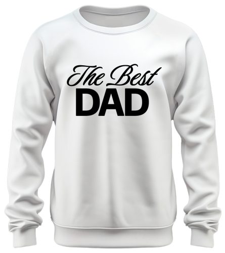 The Best Dad - unisex pulóver