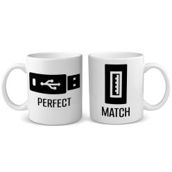 USB perfect match - páros bögre