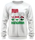 Ria Ria Hungária, foci drukker - unisex szurkolói pulóver