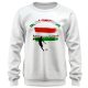 Hajrá Magyarok! foci drukker - unisex szurkolói pulóver