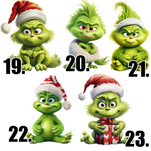 Saját neves-Grincs párna szerkeszthető