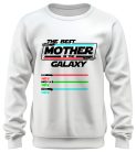 The Best Mother in the Galaxy, gyermek nevekkel (StarWars version) - unisex pulóver