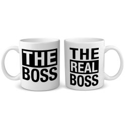 The Boss/The real Boss - páros bögre