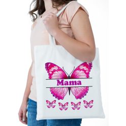Mama pillangó, gyermek nevekkel - vászontáska