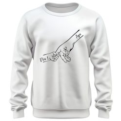 Gyermek kezek nevekkel - unisex pulóver