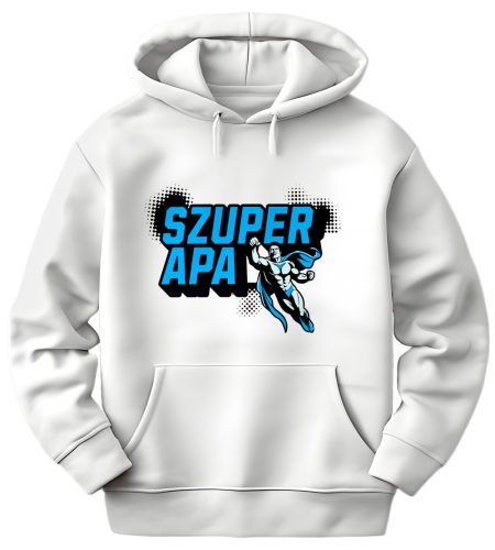 Szuper Apa - unisex kapucnis pulóver