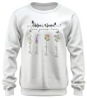 Moms garden, gyermek nevekkel - unisex pulóver