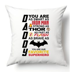 Daddy superhero - párnahuzat