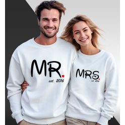 Mr/Mrs évszámos - páros pulcsi