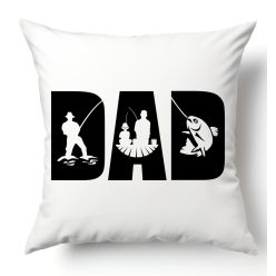 Dad, horgászos - párnahuzat