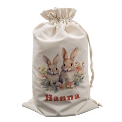 Húsvéti tojásgyűjtő zsák, nyuszi pár