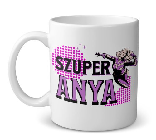 Szuper Anya - bögre