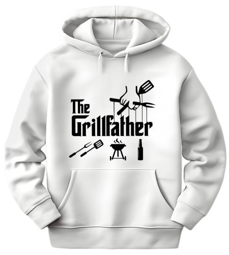 The Grillfather - unisex kapucnis pulóver