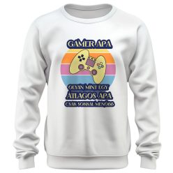 Gamer apa - unisex pulóver